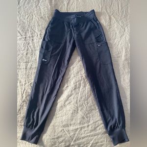 Black Grey’s Anatomy Cargo Stretch Scrub Bottoms Pants